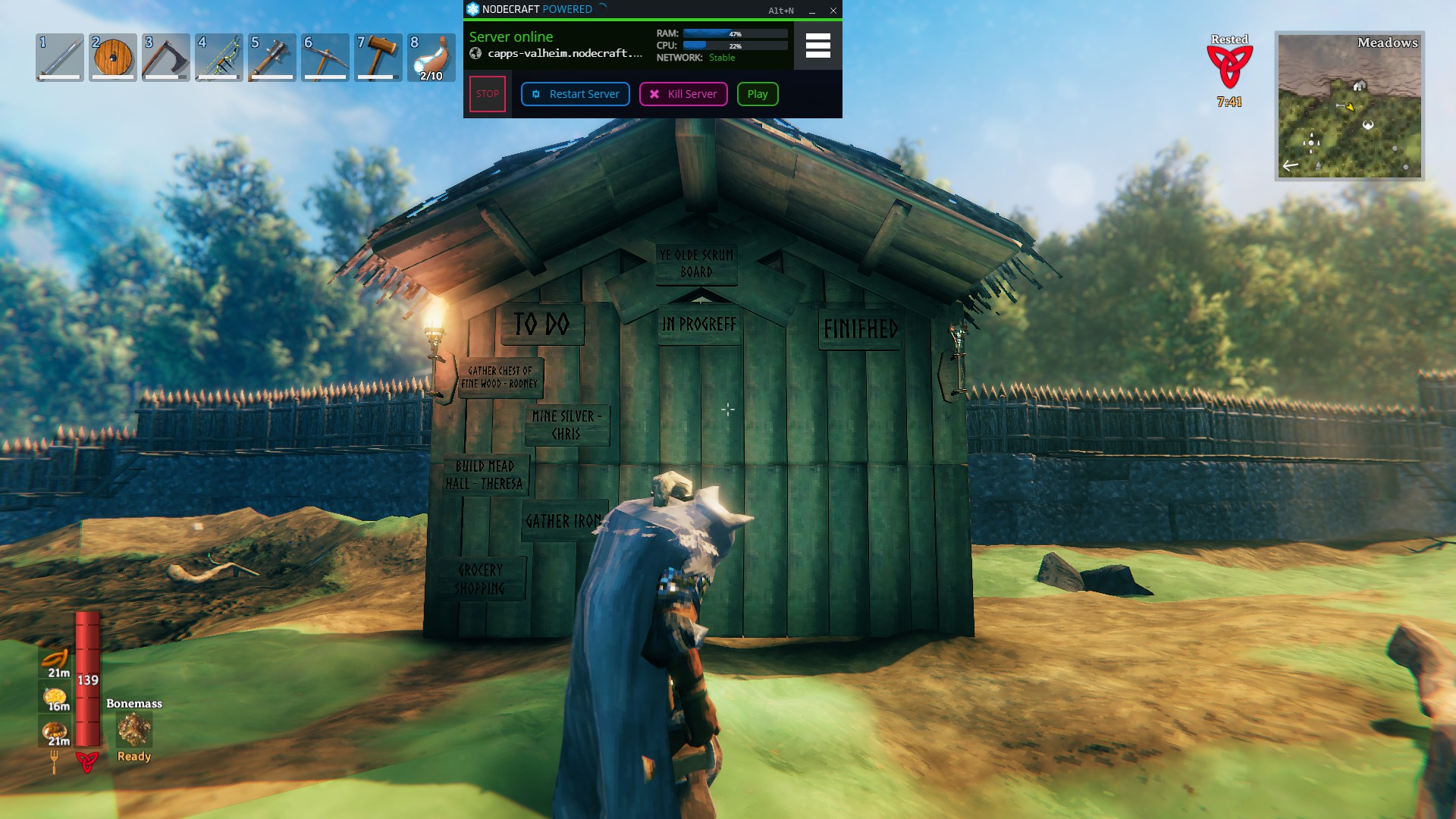 Ye Olde Scrum Board — Base Camp